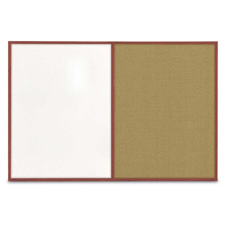 United Visual Products Slim Style Indoor Enclosed Corkboard, 42", UVRDS42SBH-BRONZE-KEYLIME UVRDS42SBH-BRONZE-KEYLIME